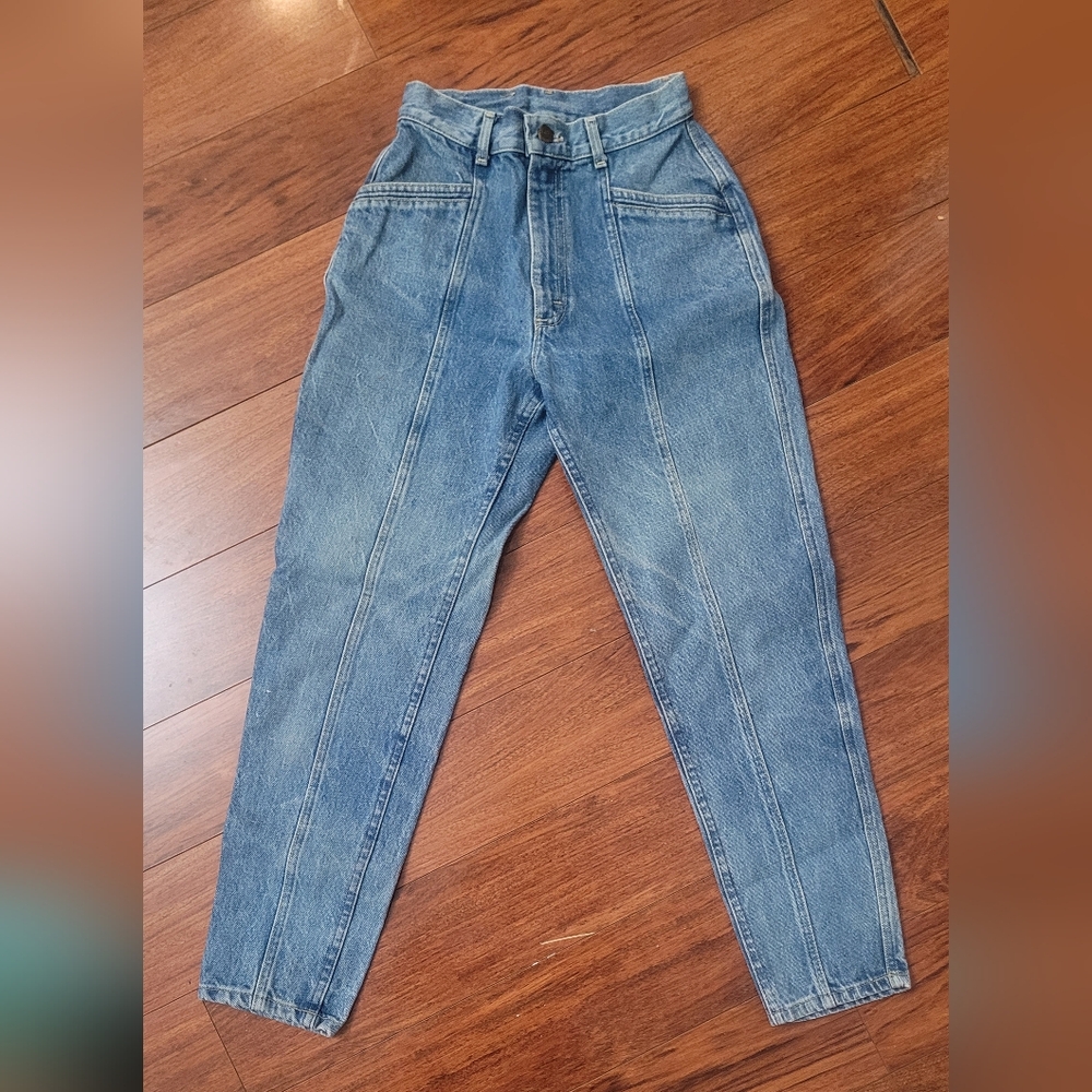 Lee Light Blue Denim Vtg Pants Rare 70s-90s